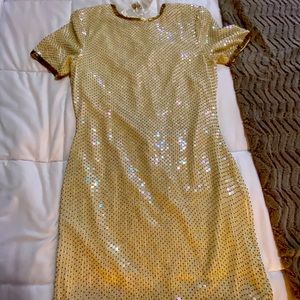 Night Vogue Sequin Dress